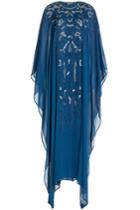 Roberto Cavalli Roberto Cavalli Embellished Silk Maxi-dress