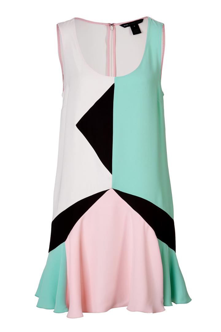Marc By Marc Jacobs Marc By Marc Jacobs Colorblock Dress - Multicolor