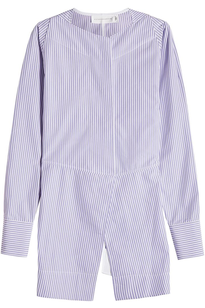 Victoria Beckham Victoria Beckham Open Back Cotton Shirt
