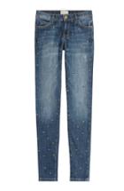Current/elliott Studded Skinny Jeans