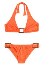 Melissa Odabash Melissa Odabash Paris Triangle Bikini - Orange