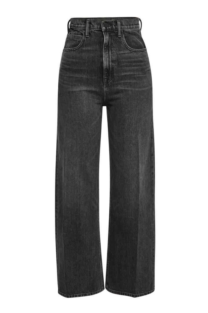 Alexanderwang.t Alexanderwang.t Crush Wide Leg Jeans