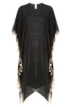 Ále By Alessandra Ále By Alessandra Sheer Cover-up With Fringe - None