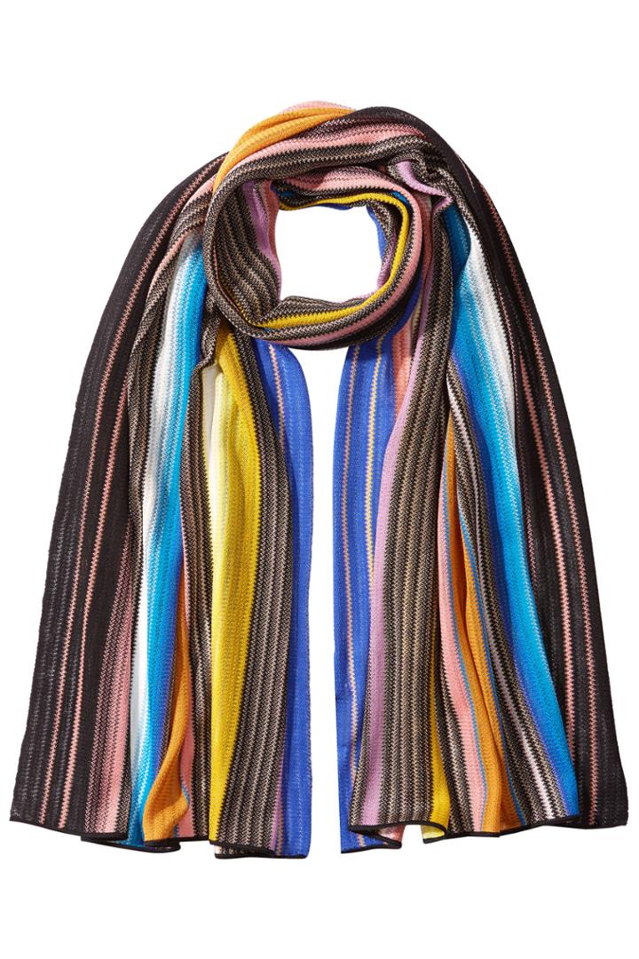Missoni Missoni Striped Knit Scarf - Multicolor