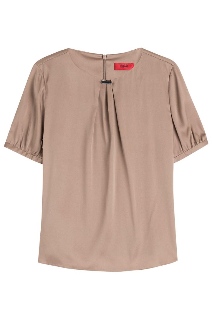 Hugo Hugo Silk Top - Beige