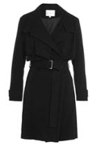 Iro Iro Gitton Suede Trench Coat - None