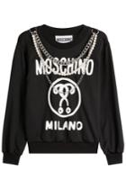 Moschino Moschino Embellished Sweatshirt - Black