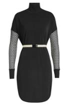 By Malene Birger By Malene Birger Belted Fishnet Dress