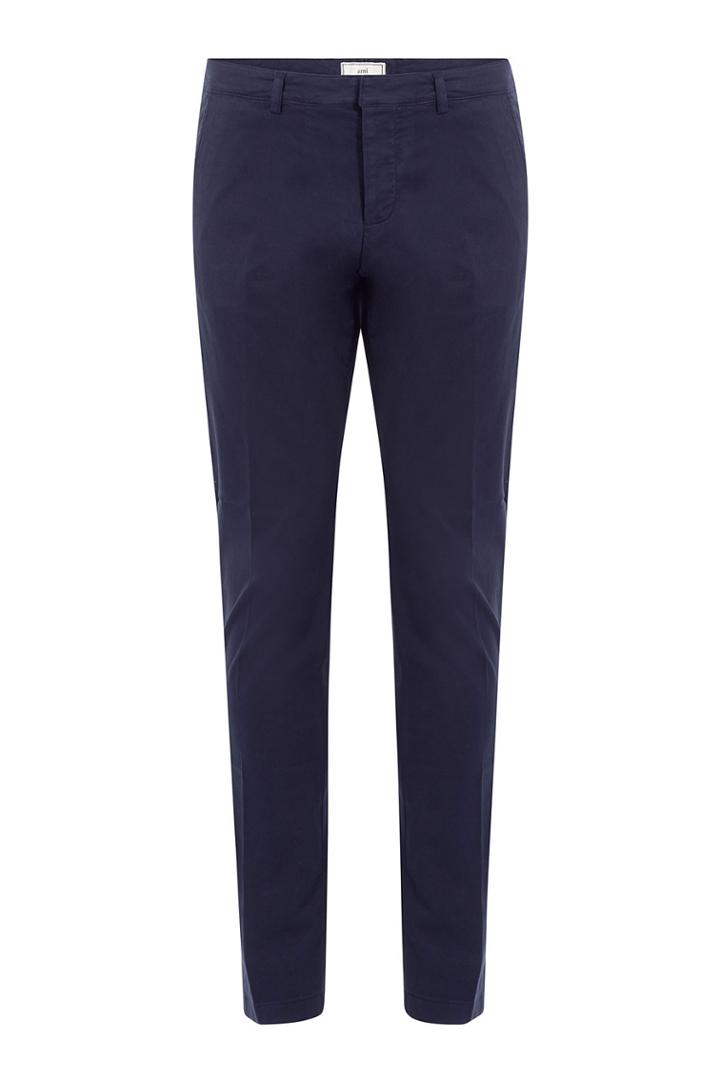 Ami Alexandre Mattiussi Ami Alexandre Mattiussi Cotton Pants - Blue