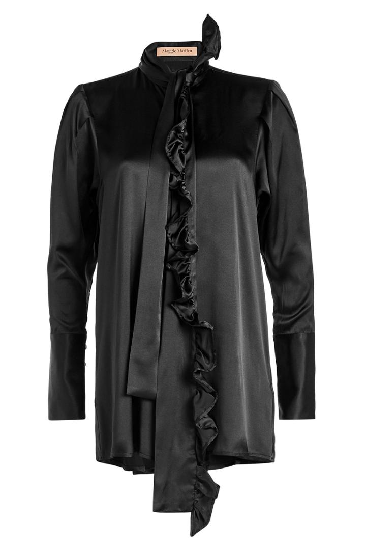 Maggie Marilyn Maggie Marilyn Second Nature Silk Blouse