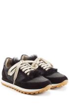 Brunello Cucinelli Brunello Cucinelli Sneakers With Suede And Fur