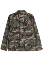 Valentino Valentino Cotton Camouflage Jacket