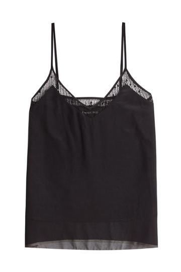 By Malene Birger By Malene Birger Silk Camisole With Lace
