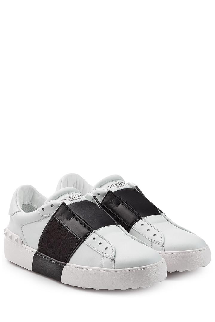 Valentino Valentino Open Leather Sneakers