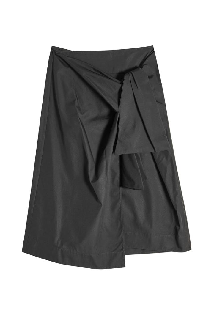 Diane Von Furstenberg Diane Von Furstenberg Waist Tie Cotton Skirt