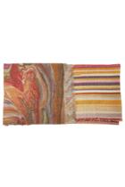Faliero Sarti Faliero Sarti Circus Printed Scarf With Virgin Wool, Cashmere And Silk