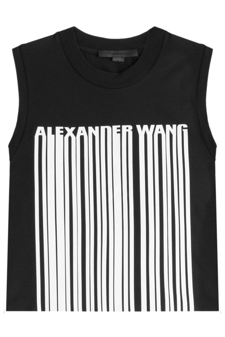 Alexander Wang Alexander Wang Printed Cotton Tank - Multicolored