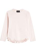 Simone Rocha Simone Rocha Cotton Top With Ruffled Hem