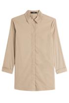 Steffen Schraut Steffen Schraut Cropped Sleeve Button-down - Grey