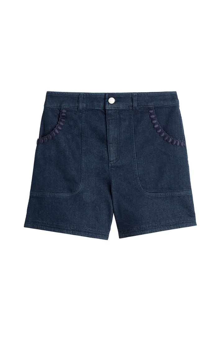 See By Chloé See By Chloé High-waisted Jean Shorts - Blue