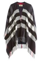 Burberry Burberry Printed Cashmere-merino Wool Cape