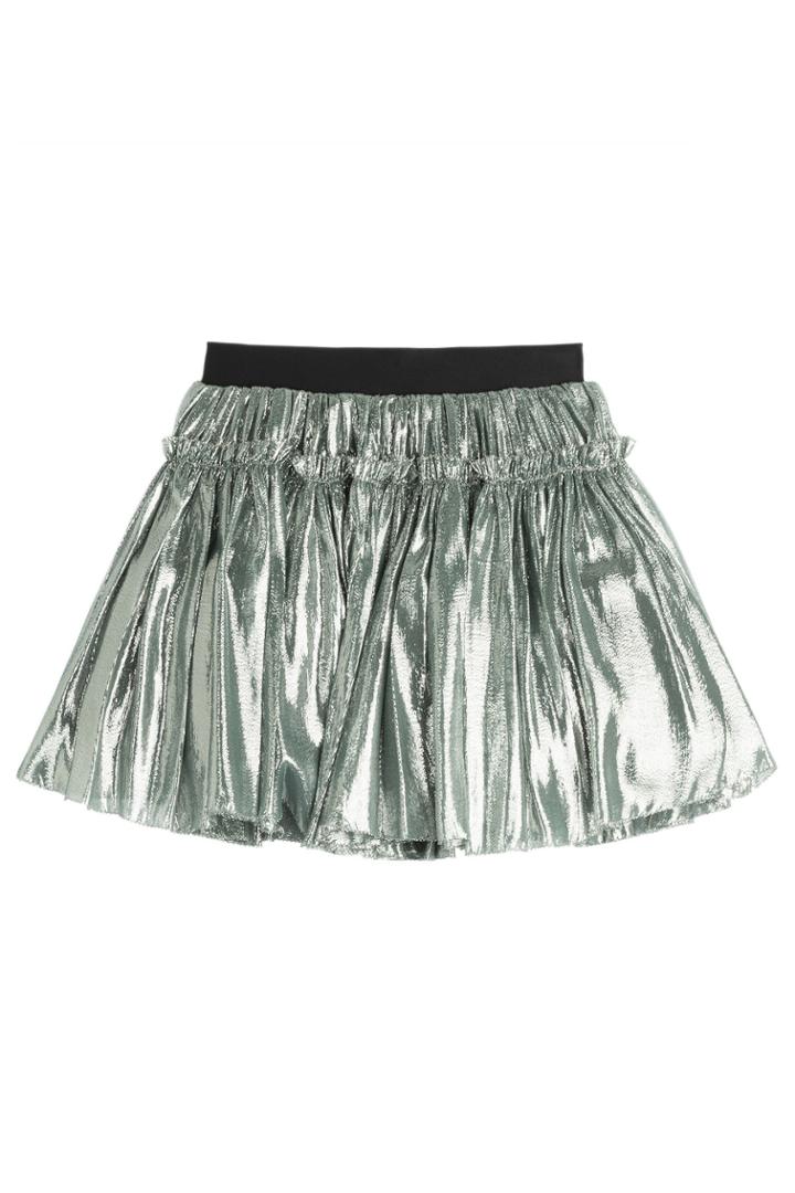 Faith Connexion Faith Connexion Metallic Mini-skirt - Silver