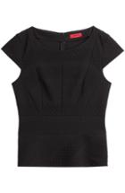 Hugo Channa Textured Crepe Top