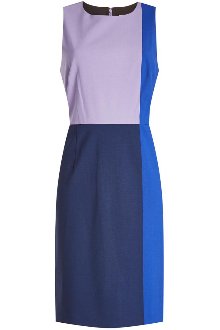 Diane Von Furstenberg Diane Von Furstenberg Color Block Dress