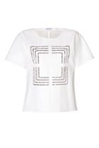 Jitrois Jitrois Leather Top With Cutouts - White