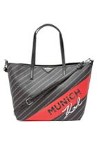 Karl Lagerfeld Karl Lagerfeld Stylebop.com Exclusive K/cities Shopper With Leather