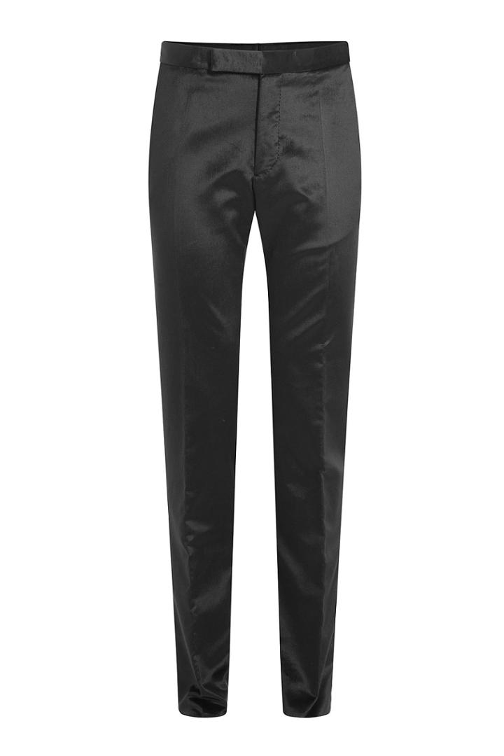 Maison Margiela Maison Margiela Silk-cotton Satin Pants - Black