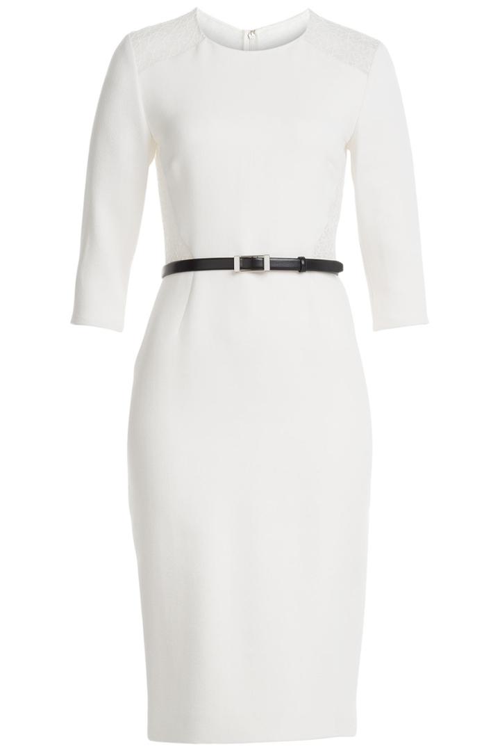 Jason Wu Jason Wu Tailored Dress With Lace Inserts