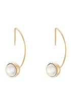 Marc Jacobs Marc Jacobs Small Faux Pearl Hoops
