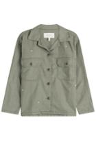 The Great The Great The Army Shirt Jacket - Green