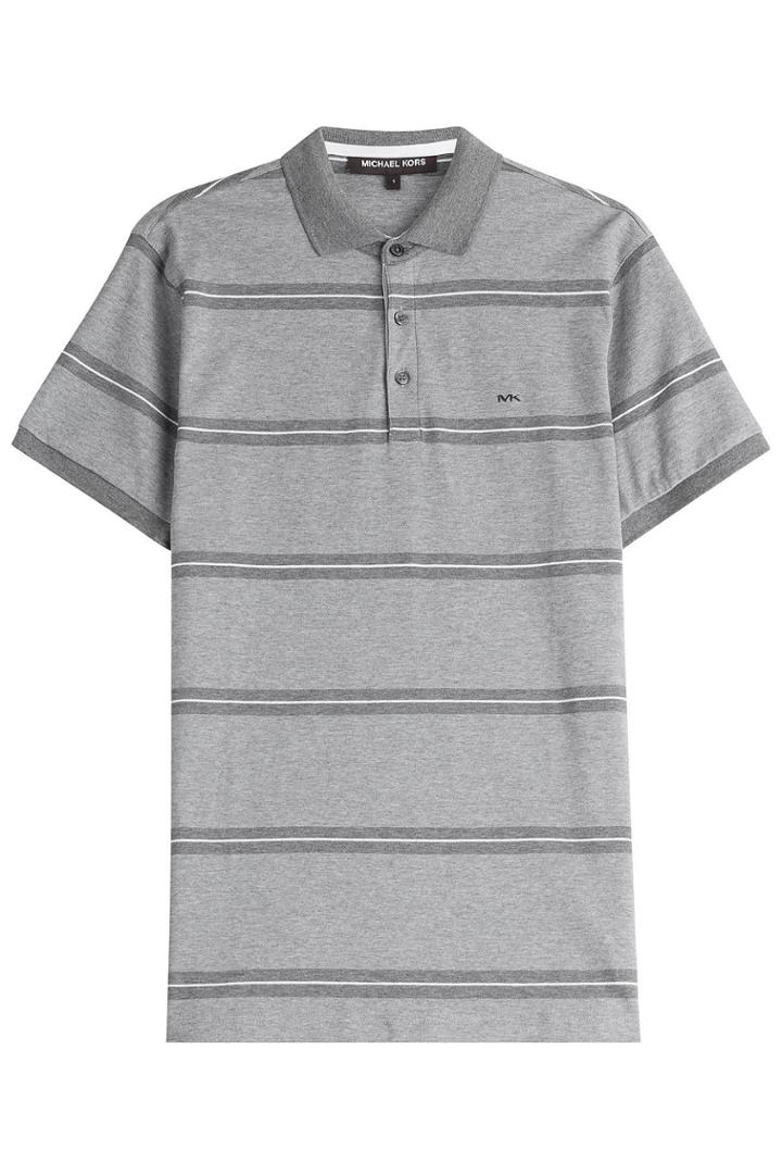 Michael Kors Michael Kors Cotton Polo Shirt - Grey