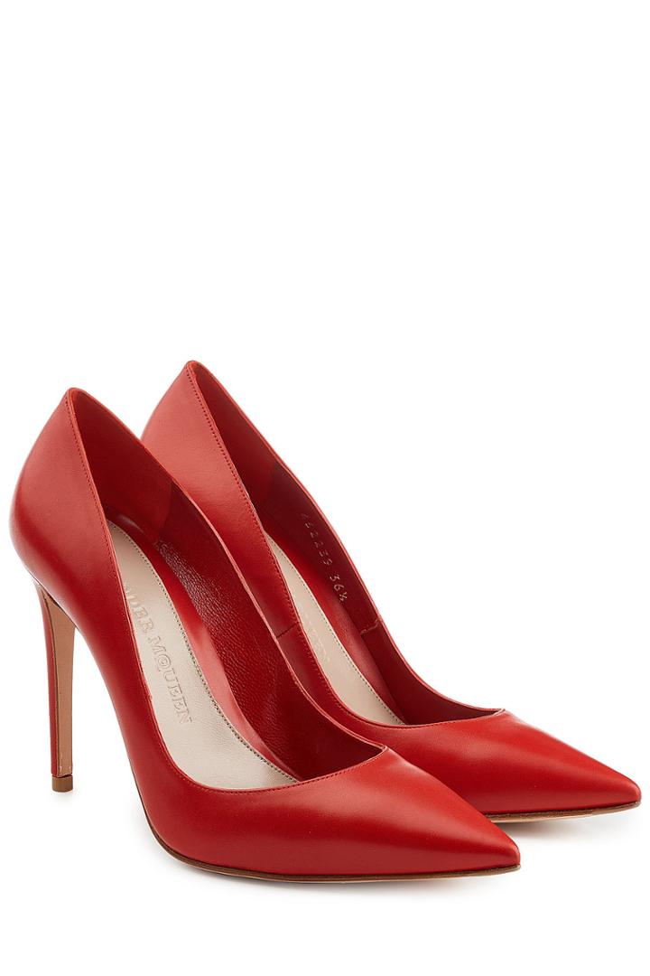 Alexander Mcqueen Alexander Mcqueen Leather Pump