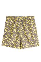 Jil Sander Jil Sander Printed Swim Trunks - Yellow
