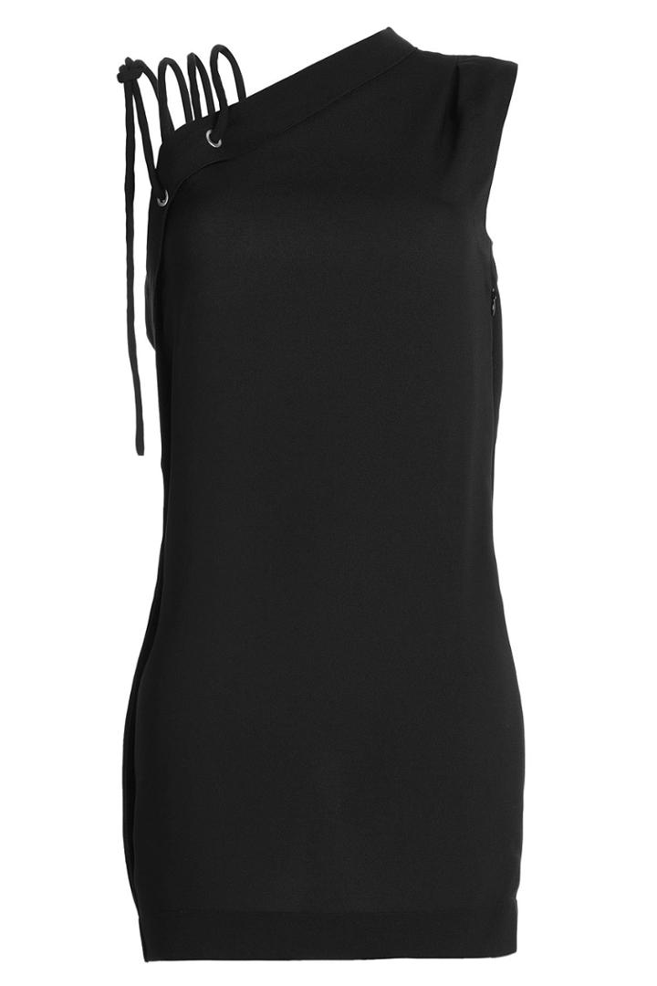 Iro Iro Asymmetric Shoulder Dress - None