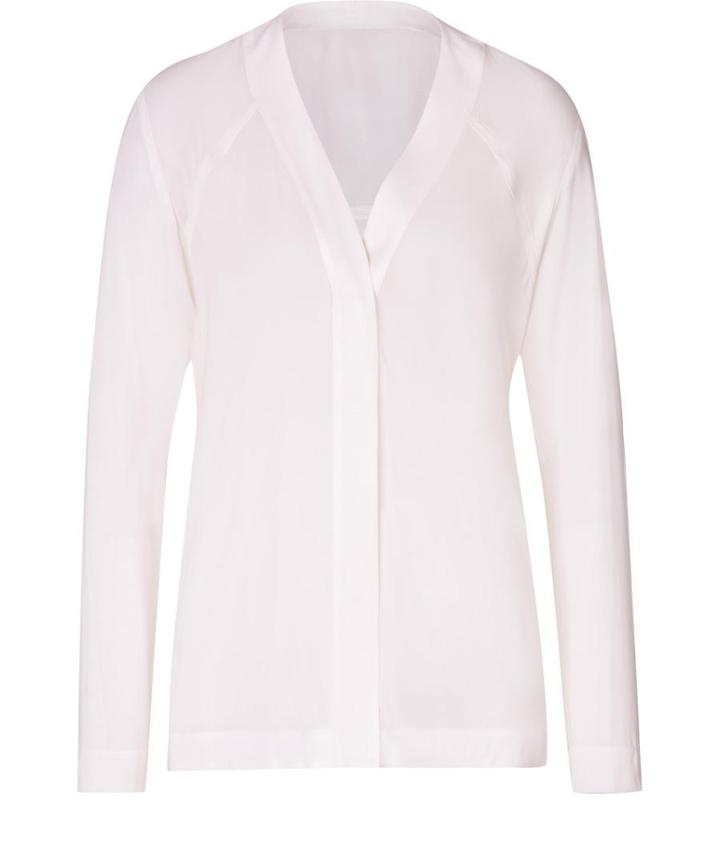 Donna Karan New York Collarless Blouse