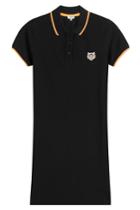 Kenzo Kenzo Cotton Polo Shirt Dress - Black