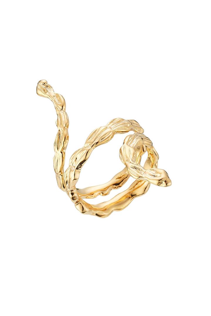 Gas Bijoux Gas Bijoux Liane 24kt Gold Plated Ring