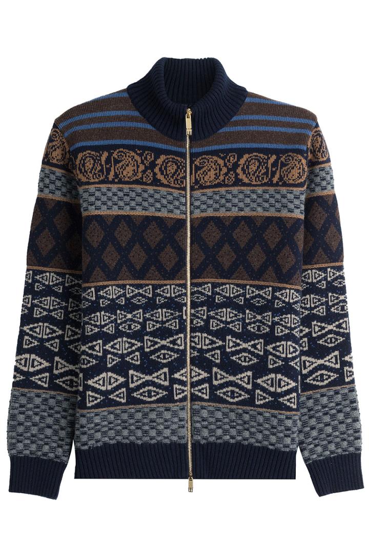 Etro Etro Zipped Wool Jacket