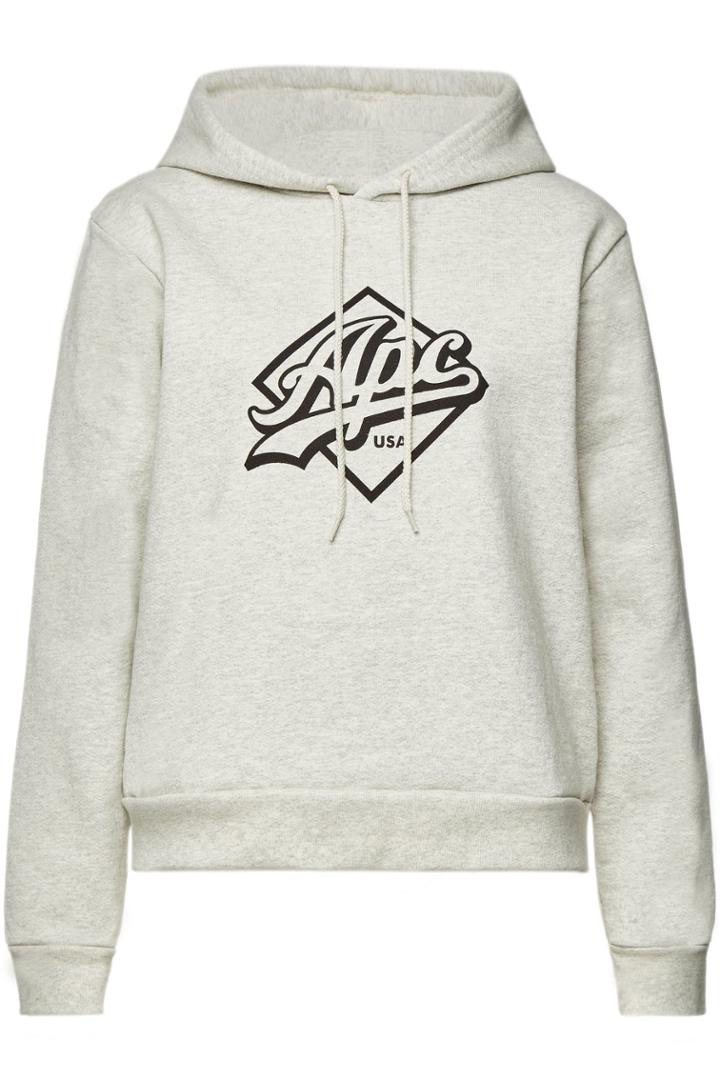 A.p.c. A.p.c. Joan Printed Cotton Hoody