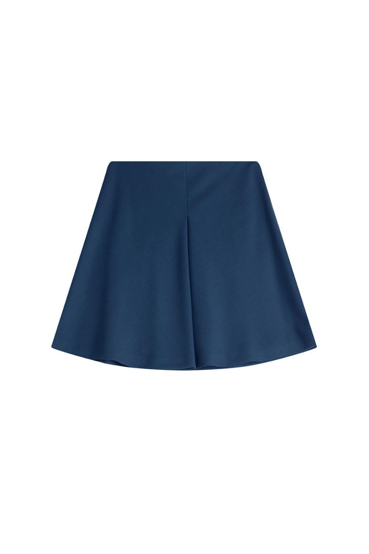 Jil Sander Navy Jil Sander Navy Flared Wool Skirt - Green