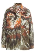 Valentino Valentino Printed Cotton Jacket With Fringed Embellishment - Multicolor