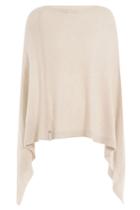 81 Hours 81 Hours Cashmere Poncho - Beige