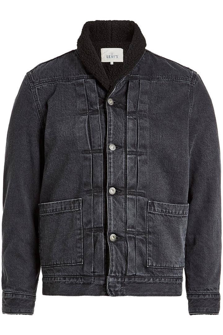 Levis Made & Crafted Levis Made & Crafted Shawl Collar Jacket With Textured Lining