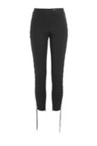 Alexander Mcqueen Alexander Mcqueen Skinny Pants With Lace-up Detail