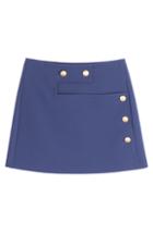 Kenzo Cotton Twill Mini-skirt