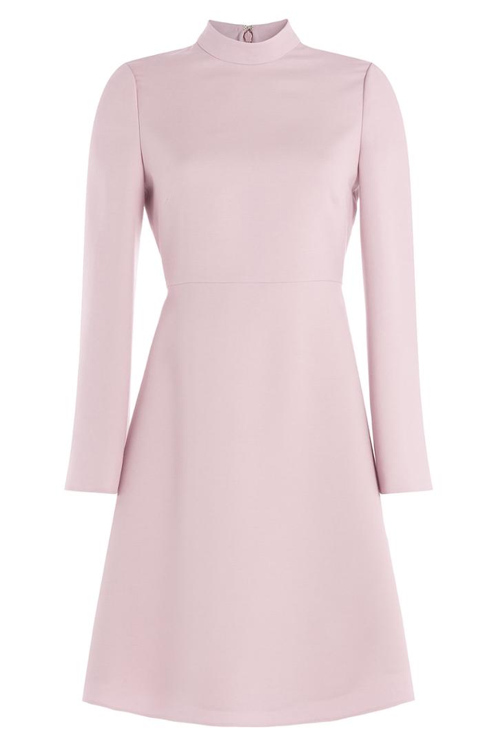 Valentino Valentino Wool-silk Dress - Rose
